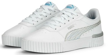 Buty sportowe damskie Puma Carina 2.0 Mermaid 35,5 Białe Stylowe Sneakersy