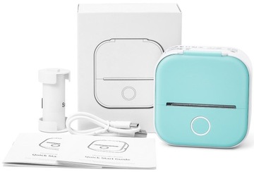 Мини-термопринтер Phomemo T02 для фотографий, заметок, самоклеящихся этикеток