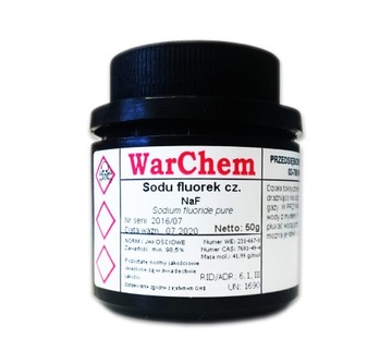FLUOREK SODU - 50g WARCHEM [55043]