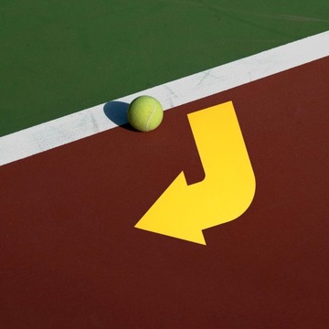 ТАРЕЛКА С ЛОГОТИПОМ ТЕННИСНЫЕ МЯЧИ 4 ШТ.