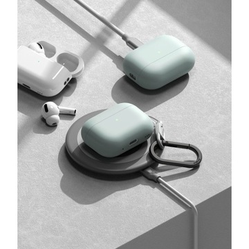 ETUI DO APPLE AIRPODS PRO 1 / 2 RINGKE SILICONE ZIELONY