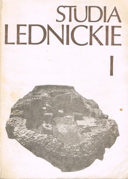 STUDIA LEDNICKIE ARCHEOLOGIA