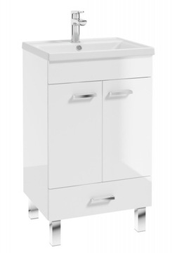 DEFTRANS NORMAN D50 szafka z umywalką 50x41cm biał