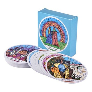 78 KART TAROTA Z KOLOROWYM -KLASZTOR TAROT