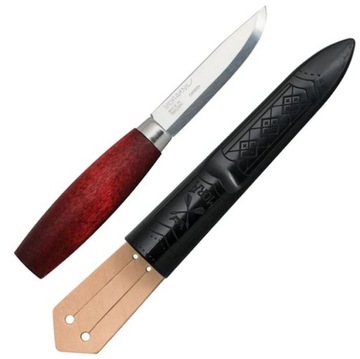 NÓŻ MORA MORAKNIV CLASSIC NO 1 CARBON STEEL DREWNO BRZOZOWE + POCHWA