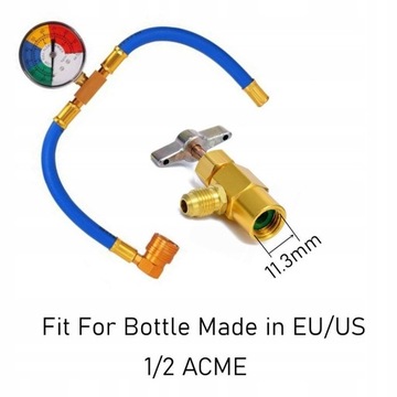 Комплект шлангов Заправочный шланг R134A 1/2 ACME