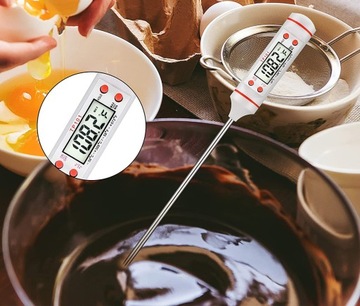 Электронный кухонный термометр с ЖК-дисплеем -50°C +300°C