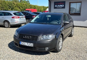Audi A3 8P Hatchback 3d 2.0 FSI 150KM 2003 Audi A3 3-drzwiowe 2003 r. 2.0 Benzyna 150KM, zdjęcie 1