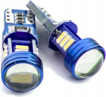 JASNE W5W LED 15Diod Soczewki OPEL CORSA D