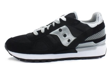 Buty damskie sportowe sneakersy SAUCONY SHADOW ORGINAL lekkie czarne r. 37