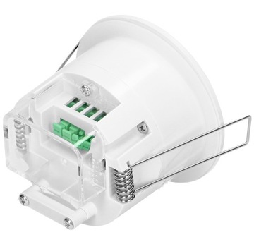 ДАТЧИК ДВИЖЕНИЯ ДЛЯ ПОДВЕСНЫХ ПОТОЛКОВ, СВЕТОДИОДНЫЙ PIR-ДЕТЕКТОР СКРЫТОГО МОНТАЖА 360° IP65