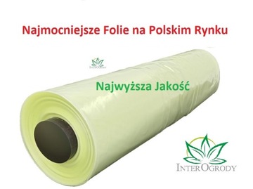 FOLIA OGRODNICZA tunelowa 6x33m UV3 SOLIDNA MARMA