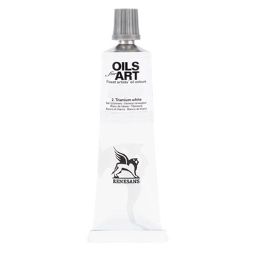 Farba olejna RENESANS 60 ml (02 - biel tytanowa)