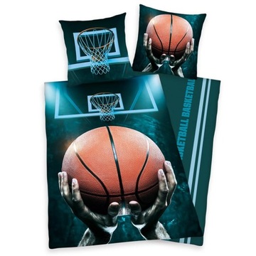 Pościel bawełniana 135x200 Koszykówka Basketball H23