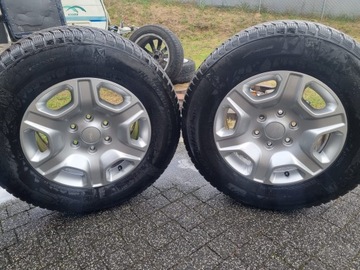 KOLA RÁFKY Z PNEUMATIKA FORD RANGER 265/65R17 ZIMNÍ