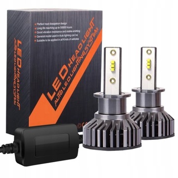 MINI ŻARÓWKI H3 LED CPS1860 20000LM CAN 100W MOC