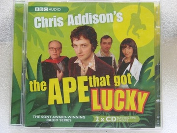 Chris Addison The Ape That Got Lucky 2CD Audiobook