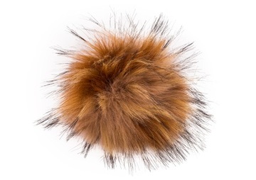 ПОМПОН ДЛЯ ШАПКИ ИЗ МЕХА ЛИСЫ 9СМ ПРОИЗВОДИТЕЛЬ PL
