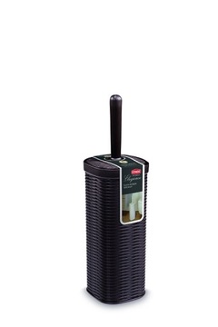 Szczotka toaletowa, WC, rattan, mokka