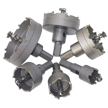 ZESTAW OTWORNIC WIDIOWE KORONKOWE 22-65mm 6SZTUK