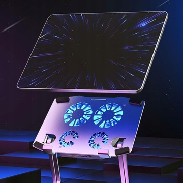 Складная алюминиевая подставка для ноутбука