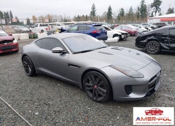 Jaguar F-Type Coupe Facelifting MY21 2.0 i4 Turbo 300KM 2020 Jaguar F-Type JAGUAR F-TYPE CHECKERED FLAG RWD AUTOMATICP300 RWD AUTOMATIC