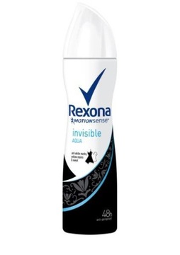 REXONA dezodorant w sprayu 150ml INVISIBLE QUA