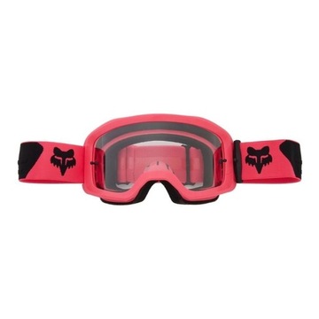 Gogle cross dziecięce FOX MAIN JUNIOR CORE PINK różowy GRATISY