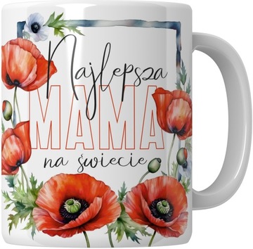KUBEK NA DZIEŃ MATKI DLA MAMY przyjaciółki z MAK MAKIEM ŚWIĘTA PREZENT