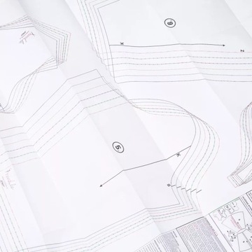 Выкройка женского свитшота с рукавами реглан - I NEEDLE MAGDA - НАпечатанная