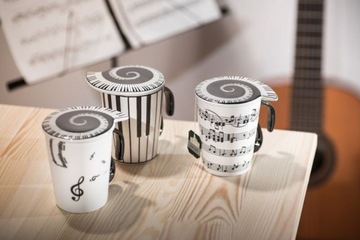 Музыкальная кружка с крышкой - МУЗЫКАЛЬНЫЙ ПОДАРОЧНЫЙ ГАДЖЕТ