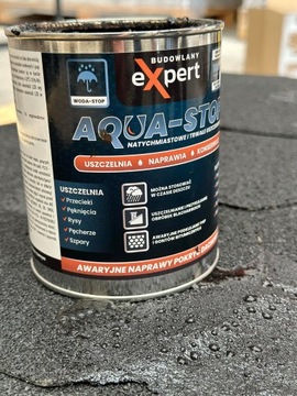 Кровельный герметик КОМПЛЕКТ асфальтовая шпаклевка с волокнами ОТ ПРОТЕЦОВ 1КГ