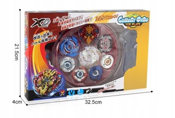 4 взрывных ДИСКА BEYBLADE SPINNER