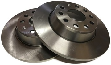 Тормозные диски + колодки задние VW Passat B6 B7 CC Touran 2005-2014 гг.