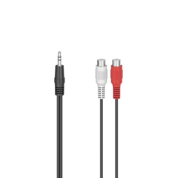 ADAPTER Jack 3,5 STEREO WT - 2xCINCH GN