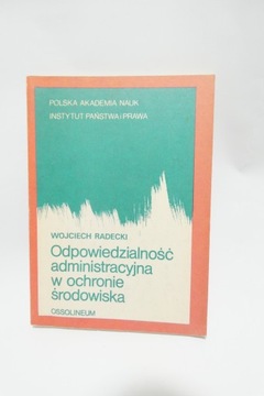 Odpowiedzialność administracyjna w ochronie
