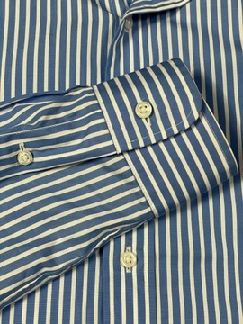 Ralph Lauren koszula men SlimFit blue logo 41 XL