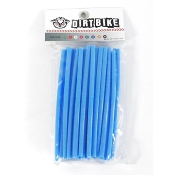 NAKŁADKI NA SZPRYCHY 35 szt czarne 14' pit bike