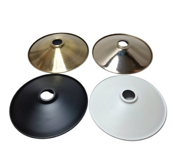 Klosz do lampy metalowy talerz dysk kolory E27