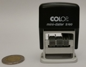 Маленькая карманная марка с датой «УТВЕРЖДЕНО К ОПЛАТЕ»