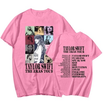 T-shirt z krótkim rękawem modna, gorąca dziewczyna