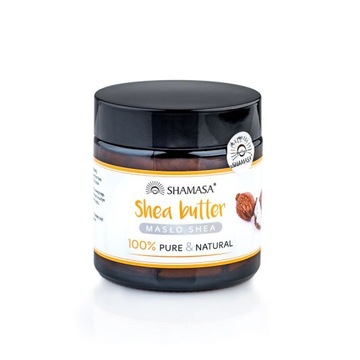 Shamasa Masło SHEA Karite- nierafinowane 70 g z orzechów drzewa Masłosza
