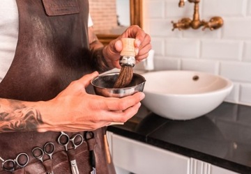 ЩЕТКА ДЛЯ БРИТЬЯ BADDER ТИГЛЬ МЫЛЬНИК