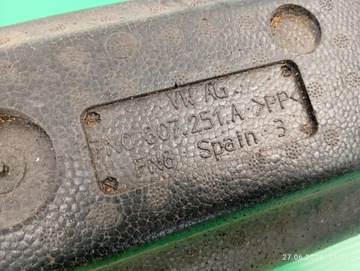 АБСОРБЕР ЗАДНЕГО БАМПЕРА ПЕННЫЙ VW SHARAN 7N ALHAMBRA 7N0807251