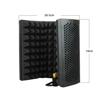 Панельная защита микрофона, ветрозащита, шумоизоляция, 3 панели