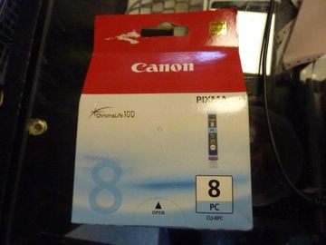 Tusz Canon PIXMA niebieski (cyan) CLI-8 PC