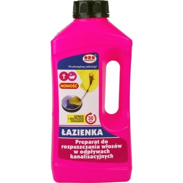 ORO Preparat rozpuszczający włosy w odpływach kanalizacyjnych 800 ml
