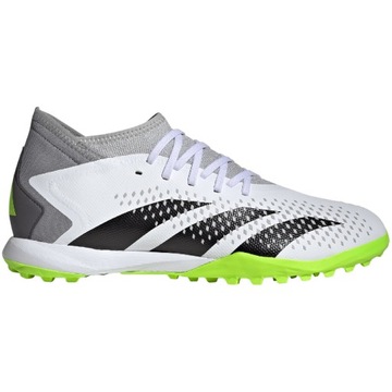 Buty piłkarskie adidas Predator Accuracy.3 TF biało-szare GZ0004 44 2/3