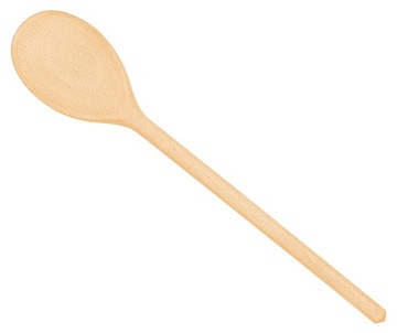DREWNIANA ŁYŻKA KUCHENNA 30CM POLSKA MOCNA