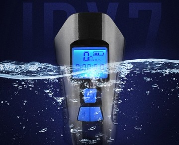 LAMPKA ROWEROWA LED LICZNIK KM PRĘDKOŚCIOMIERZ LAMPKA KIESZONKOWA